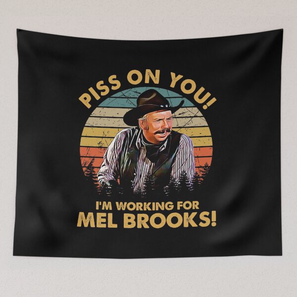 Item preview, Vintage Estoy trabajando para Mel Brooks Blazing Saddles Gift designed and sold by GertiSteinbach.