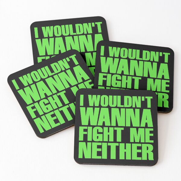 Item preview, I Wouldn't Wanna Fight Me Neither - Flash Thompson (Green) designed and sold by ForeverTobey.