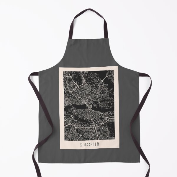 Item preview, Stockholm City Street Map Dark designed and sold by Teecha.