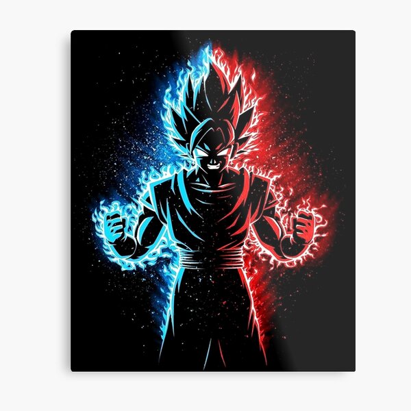 Goku Super Sayan Blue and Red Goku Super Sayan Blue and Red