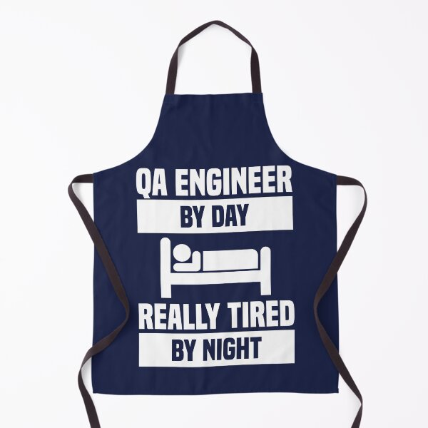 Item preview, QA Engineer By Day Really Tired By Night designed and sold by TashaVector.