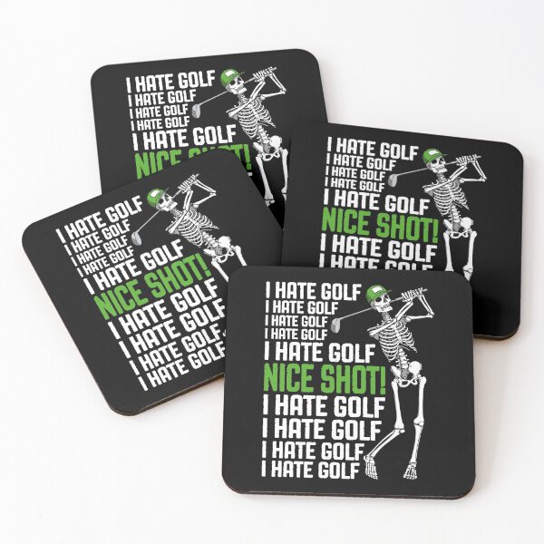 Item preview, I Hate Golf Nice Shot Funny Golfing Skeleton Golfer Quote designed and sold by GrandeDuc.