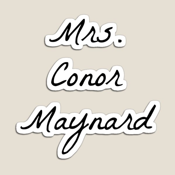 Item preview, Mrs. Conor Maynard designed and sold by BaileyLisa.