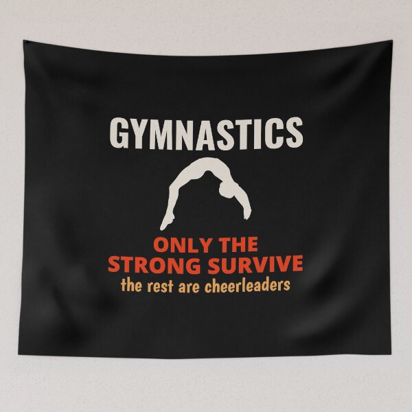 Artikelvorschau, Gymnastik Turnerin Backflip Tanzsport Lustig entworfen und verkauft von TastefulTees.
