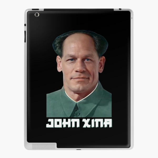 HQ The Wock Meme ( Asian Dwayne the Wok Johnson / John Xina social credit)  iPad Case & Skin for Sale by fomodesigns