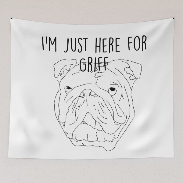Item preview, “I’m just here for Griff.” designed and sold by Courtney  Rose.