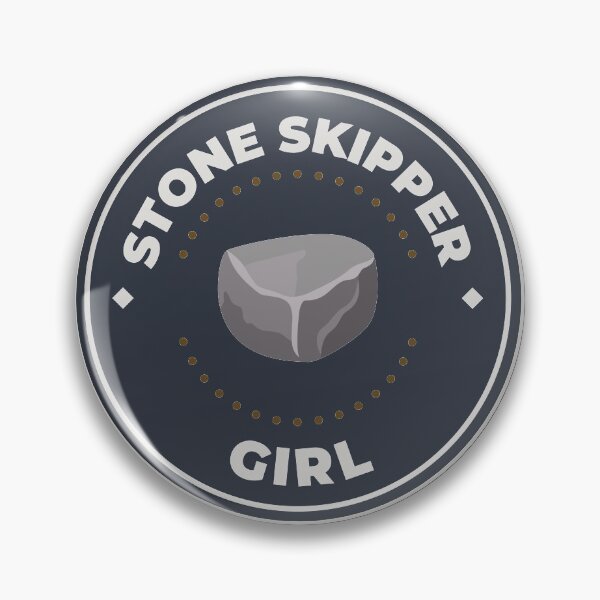 Item preview, Stone skipping girl logo designed and sold by Morcawork.