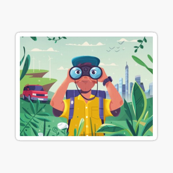 CAMPING LOVER Sticker for Sale by petershalom777