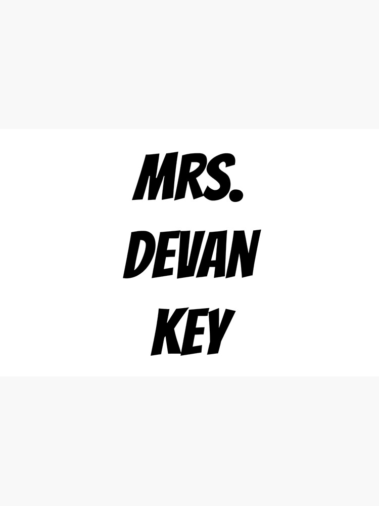 Mrs Devan Key Laptop Skin By Baileylisa Redbubble