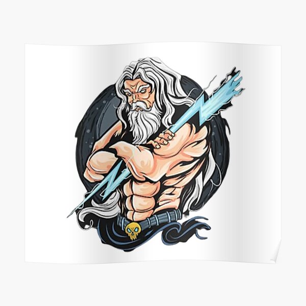 Poseidon Thunder Posters for Sale | Redbubble