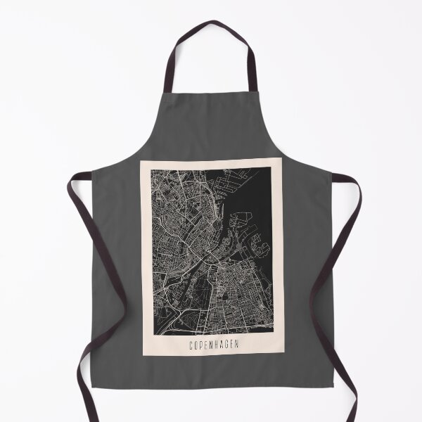 Item preview, Copenhagen City Street Map Dark designed and sold by Teecha.