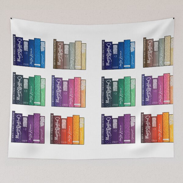 Item preview, Colorful Book Spines designed and sold by joyfulreader03.