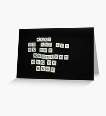 Forty Two Greeting Card