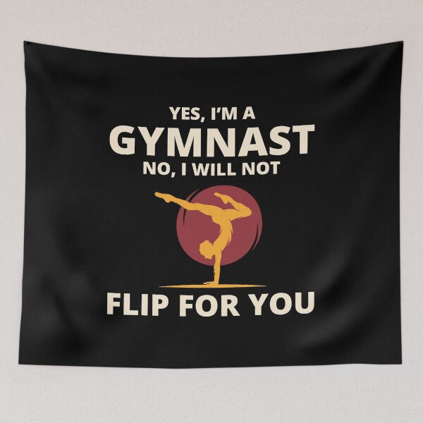 Item preview, Gymnastics Gymnast Backflip Dance Sports Funny  designed and sold by TastefulTees.