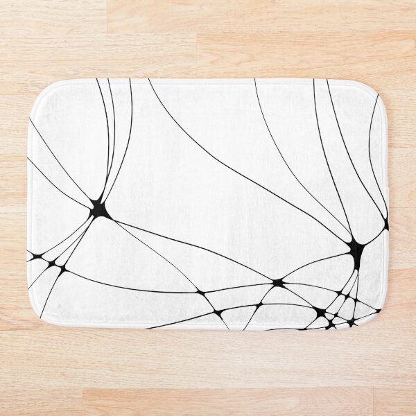 Artikelvorschau, Geometrische Linien Neurographics b&w Brain Art Handzeichnung Minimalistisches Design entworfen und verkauft von MirgoDesign.