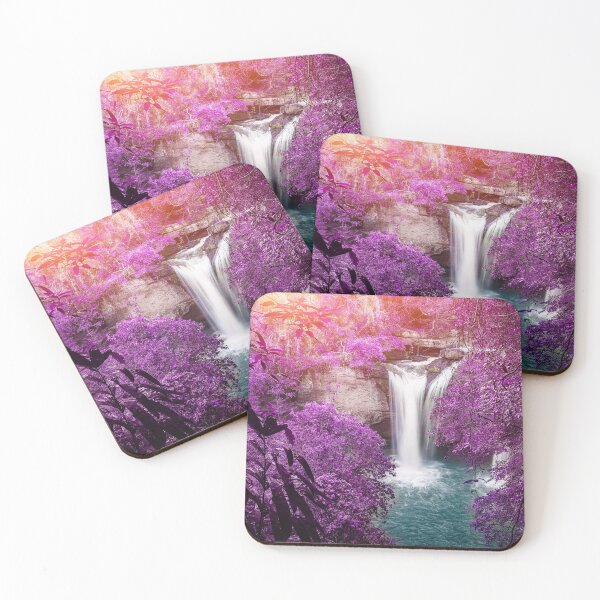 Item preview, Waterfalls in sunrise designed and sold by KraftsbyDesign.