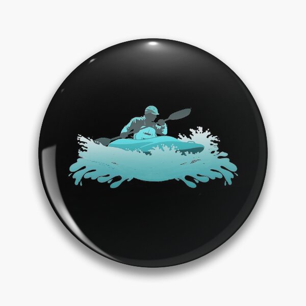 Item preview, Kayak Driving Whitewater designed and sold by titanosdesign.