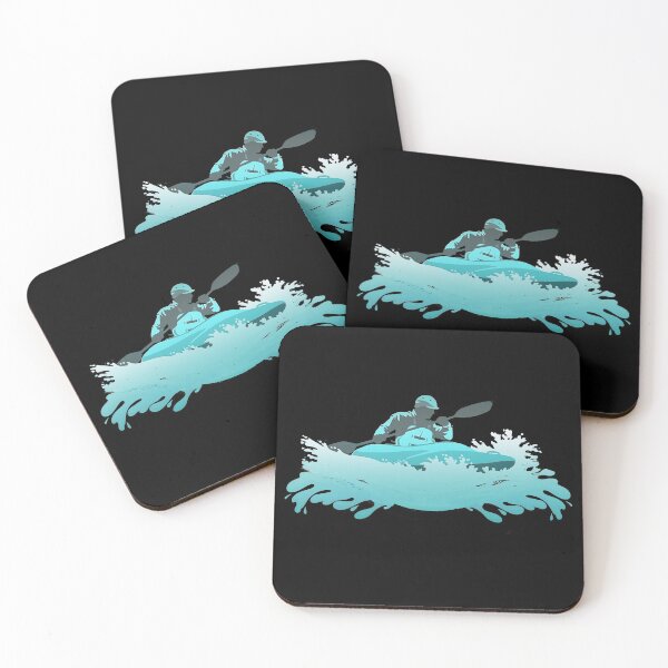 Item preview, Kayak Driving Whitewater designed and sold by titanosdesign.