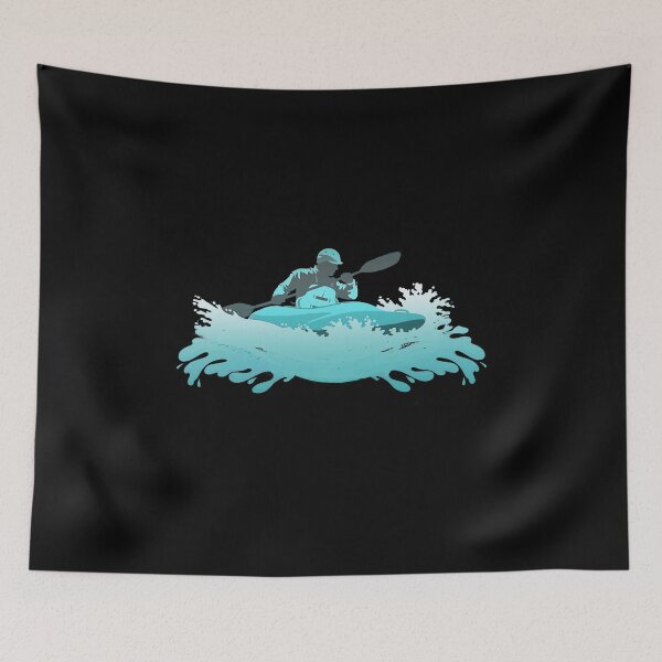 Item preview, Kayak Driving Whitewater designed and sold by titanosdesign.