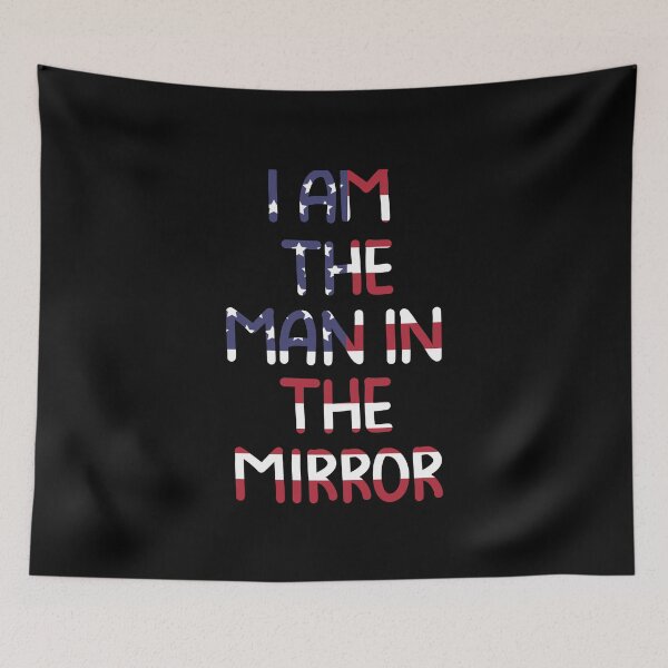 Item preview, I am the man in the mirror- Christian Pulisic shirt saying USA flag design designed and sold by anins-azuree.