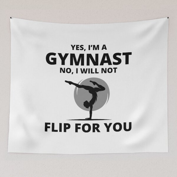 Item preview, Gymnastics Gymnast Backflip Dance Sports Funny  designed and sold by TastefulTees.