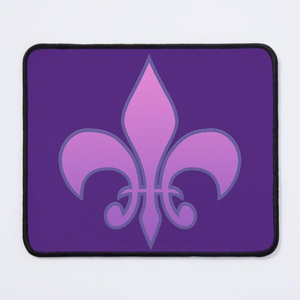 Item preview, Fleur-de-Lis Pink to Purple designed and sold by Annette Marionneaux Stevenson.