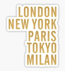 Cities Sticker