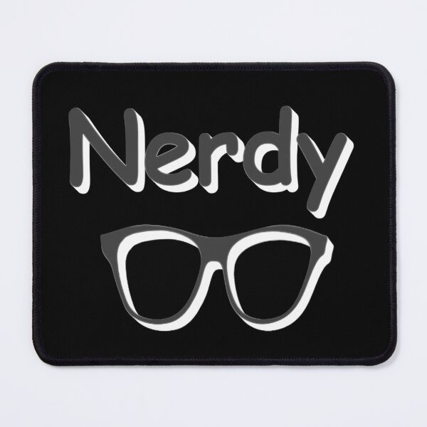 Item preview, nerdy saying with glasses, great nerd gifts designed and sold by Kirei-Lily.