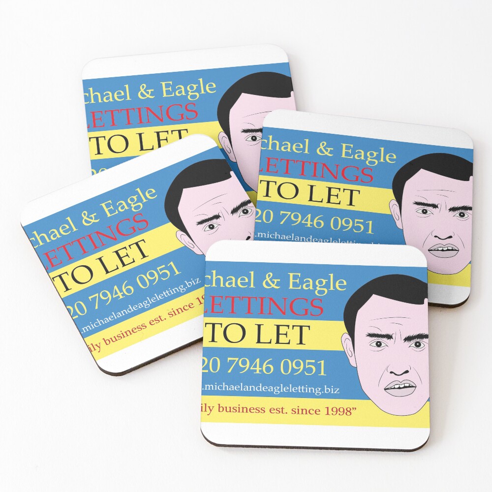 Item preview, Coasters (Set of 4) designed and sold by Rukstudio.