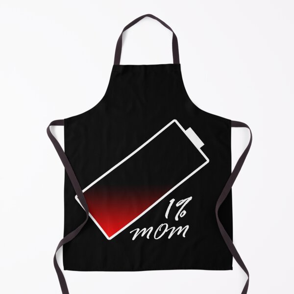 Item preview, t-shirt low battery mom 1% designed and sold by vilma3000.