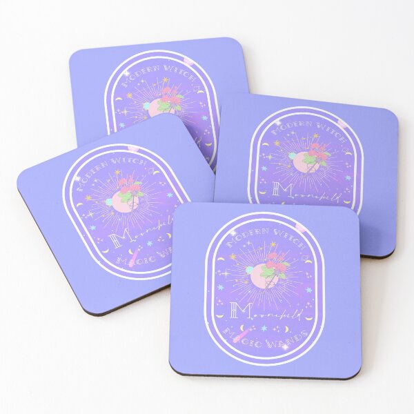 Aperçu de l'œuvre Cute Modern Witch - Moonchild Magic Constellation - Pastel Color  créée et vendue par Annisa Yuwanda.