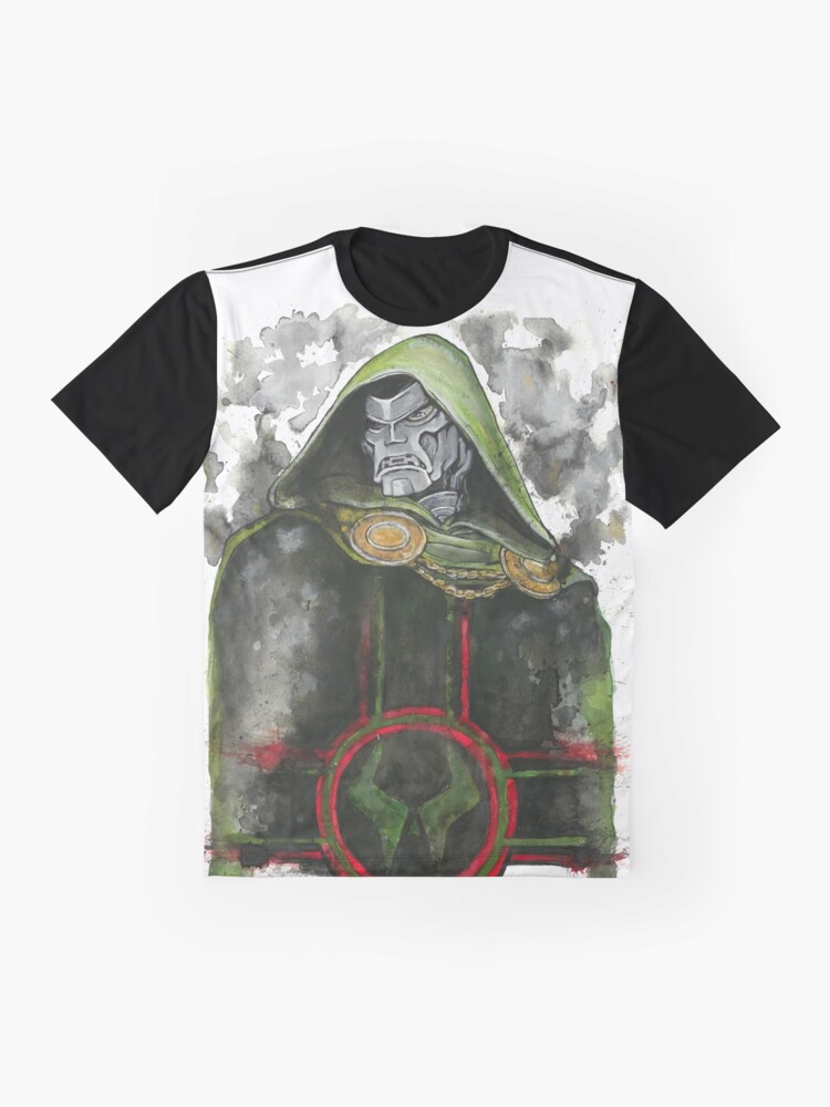 Doctor Doom T Shirt For Sale By Kattertotts Redbubble Doctor Doom Graphic T Shirts 4451