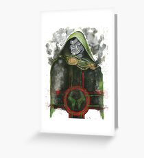 Doctor Doom Greeting Card