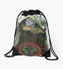 Doctor Doom Drawstring Bag