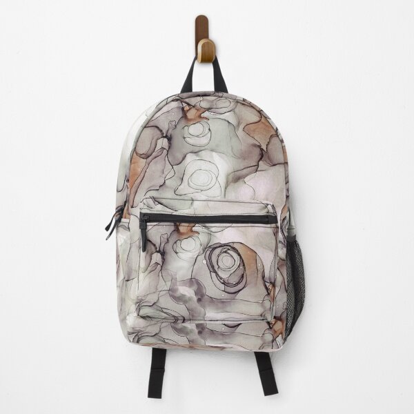 Item preview, Alcohol ink grey brown seamless pattern designed and sold by Kasandraw.