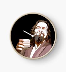 Big Lebowski DUDE Portrait Clock