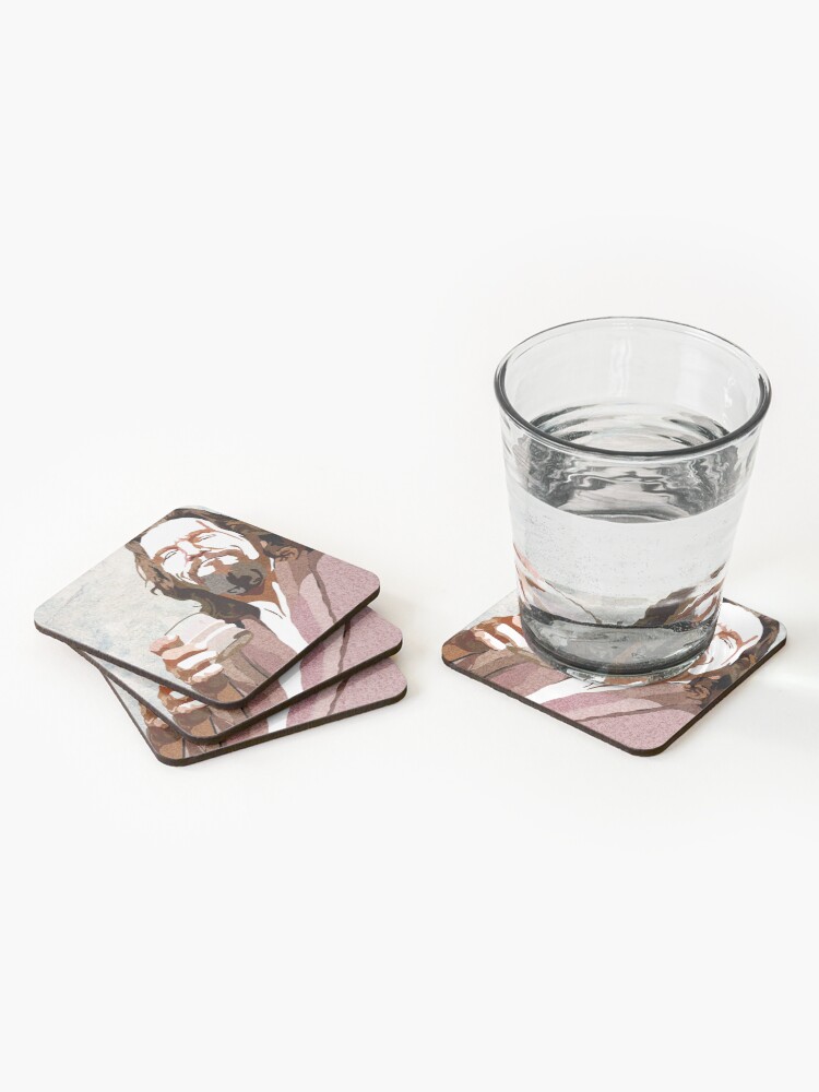 Alternate view of Big Lebowski DUDE Portrait Coasters (Set of 4)