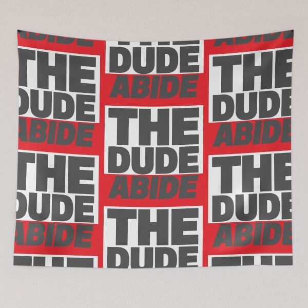 Item preview, The Dude Abide designed and sold by amillusions.