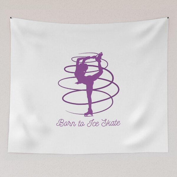 Item preview, Born to Ice Skate designed and sold by PaulPolygonart.