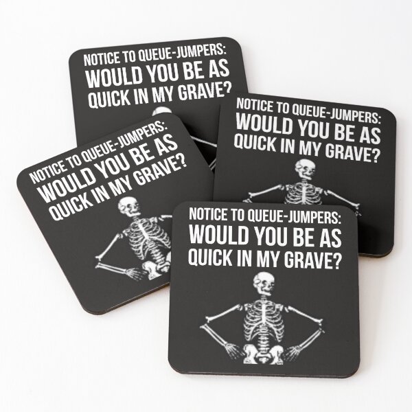 Item preview, Queue-Jumpers designed and sold by Slogans4u.