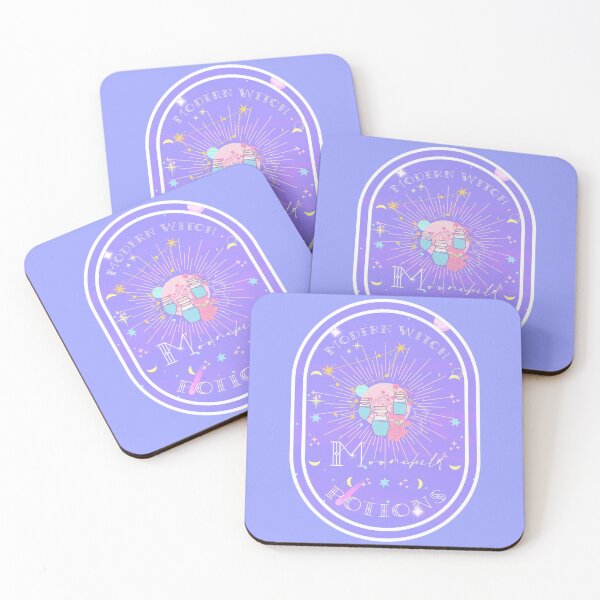 Aperçu de l'œuvre Cute Modern Witch 17 - Moonchild Magic Constellation - Pastel Color  créée et vendue par Annisa Yuwanda.