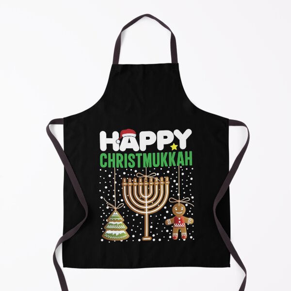 Item preview, Happy Christmukkah Jewish Christmas Hanukkah Menorah Cookie designed and sold by GravitiTees.