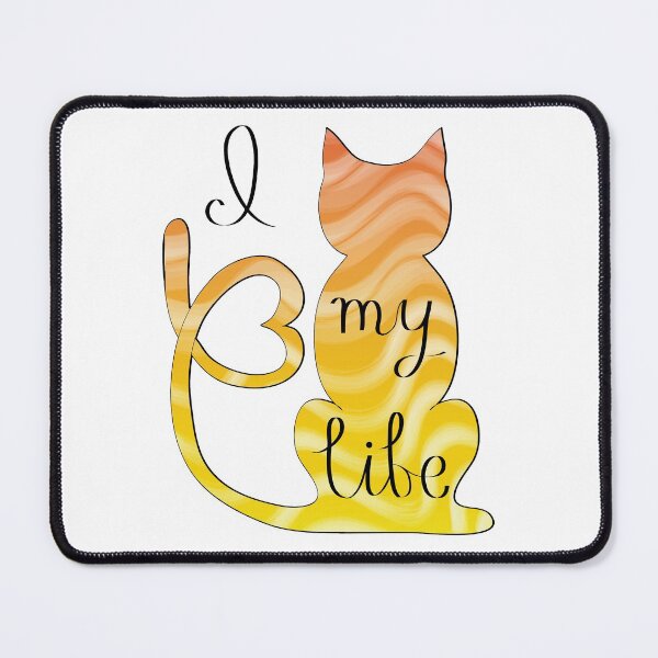 Item preview, I Love My Life -Cat Style designed and sold by lulu-draw3.