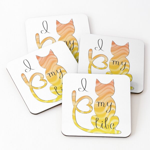 Item preview, I Love My Life -Cat Style  designed and sold by lulu-draw3.