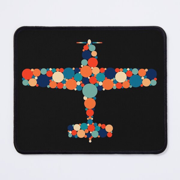 Item preview, Plane in Bubbles - Vintage Color Scheme designed and sold by FouDeeziner.