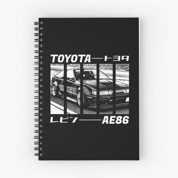 Item preview, TOYOTA COROLLA AE86 LEVIN Black 'N White 3 (Black Version) designed and sold by Cero81.