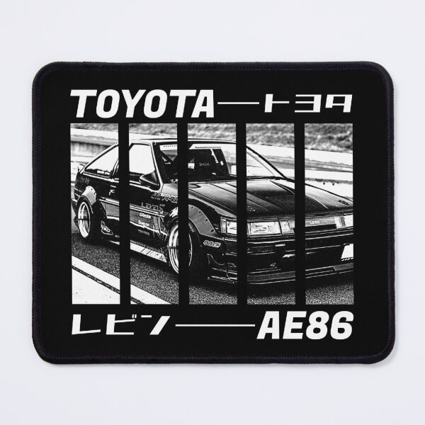 Item preview, TOYOTA COROLLA AE86 LEVIN Black 'N White 3 (Black Version) designed and sold by Cero81.