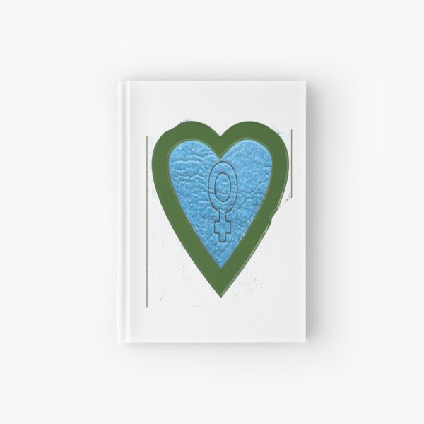 Heart bywhacky Hardcover Journal