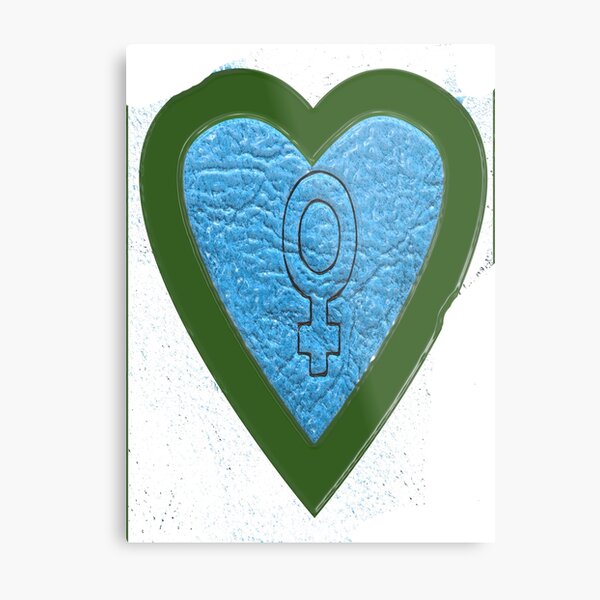 Heart bywhacky Metal Print