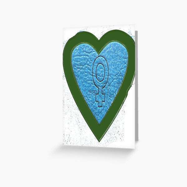 Heart  bywhacky Greeting Card